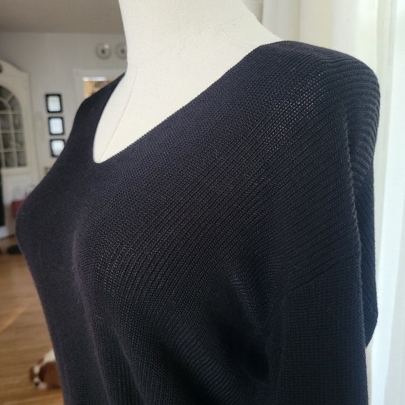 NIC + ZOE Beautiful Black Sweater - Picture 3 of 6